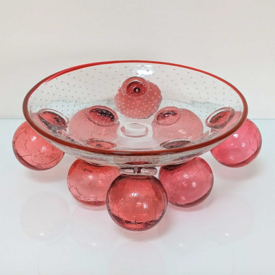 Borek Sipek ZET glass cup by Bo ek pek for Ajeto 1980
