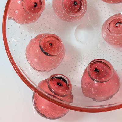 Borek Sipek ZET glass cup by Bo ek pek for Ajeto 1980