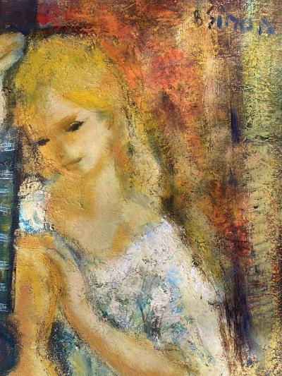 Boris Goncharov Simon Girl with Guitar 