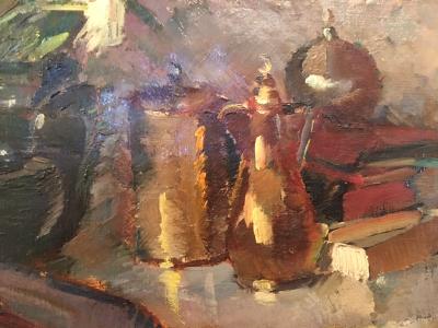 Boris Ivanovich Pastoukhoff 1936 STILL LIFE PAINTING BY BORIS PASTOUKHOFF