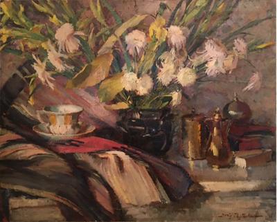 Boris Ivanovich Pastoukhoff 1936 STILL LIFE PAINTING BY BORIS PASTOUKHOFF