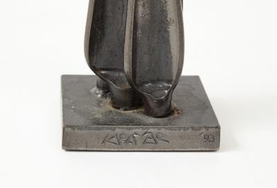 Boris Kramer Iron Family Sculpture