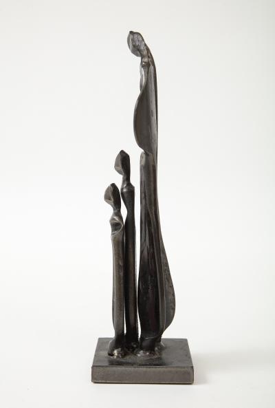 Boris Kramer Iron Family Sculpture