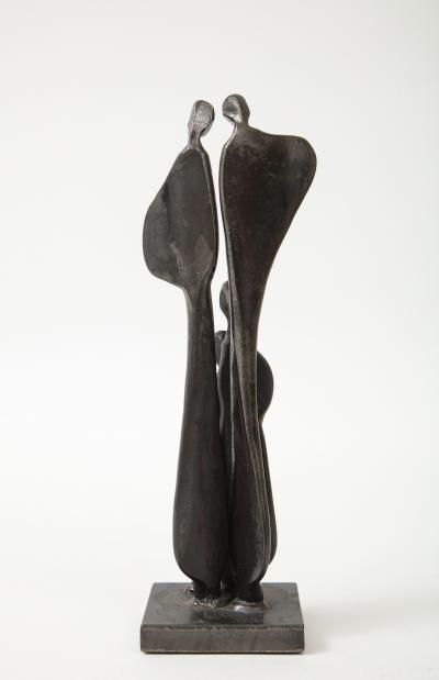 Boris Kramer Iron Family Sculpture