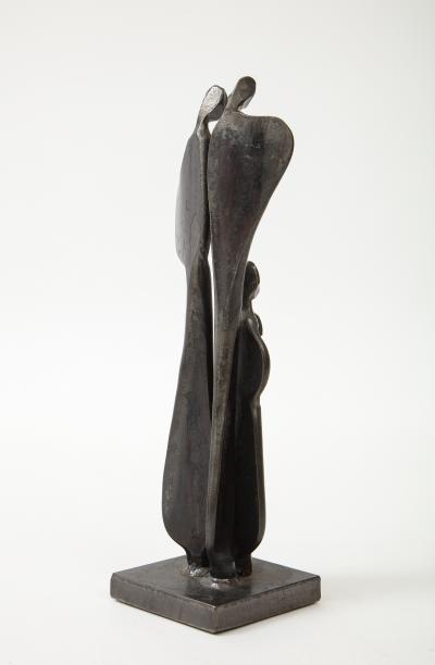 Boris Kramer Iron Family Sculpture