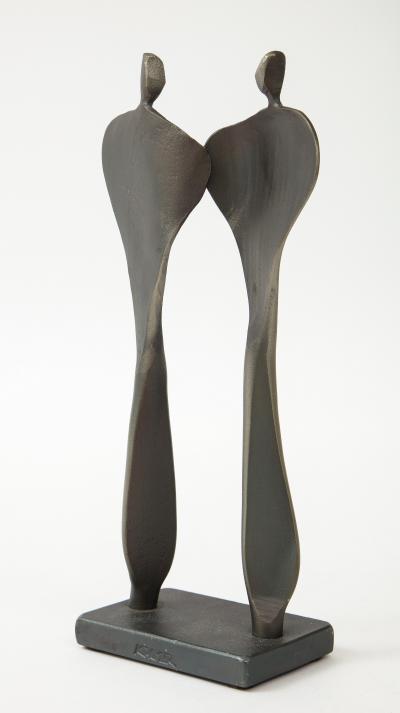 Boris Kramer Iron Family Sculpture