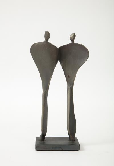 Boris Kramer Iron Family Sculpture