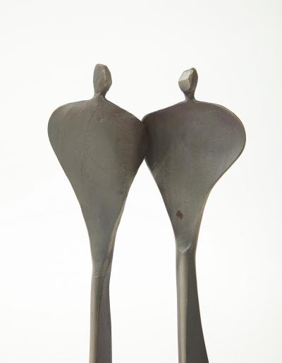 Boris Kramer Iron Family Sculpture
