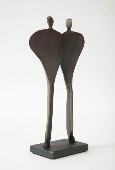 Boris Kramer Iron Family Sculpture