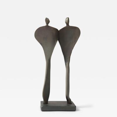 Boris Kramer Iron Family Sculpture