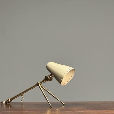 Boris Lacroix Falkenbergs Swedish Mid Century Modern Table Lamp Brass 1960s