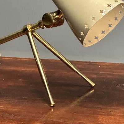 Boris Lacroix Falkenbergs Swedish Mid Century Modern Table Lamp Brass 1960s
