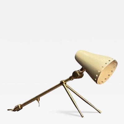 Boris Lacroix Falkenbergs Swedish Mid Century Modern Table Lamp Brass 1960s