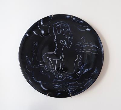 Boris Lovet Lorski A Ceramic Charger by Boris Lovet Lorski circa 1940