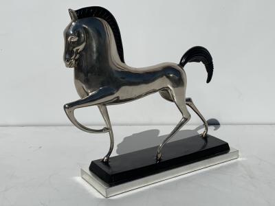 Boris Lovet Lorski Art Deco Style Etruscan Horse Sculpture