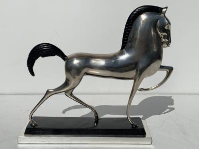 Boris Lovet Lorski Art Deco Style Etruscan Horse Sculpture