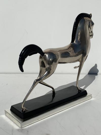 Boris Lovet Lorski Art Deco Style Etruscan Horse Sculpture