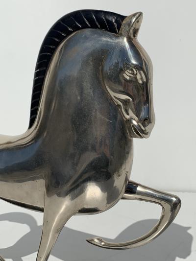 Boris Lovet Lorski Art Deco Style Etruscan Horse Sculpture