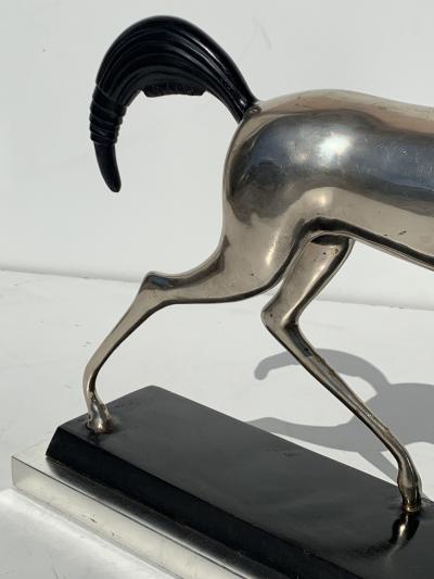 Boris Lovet Lorski Art Deco Style Etruscan Horse Sculpture