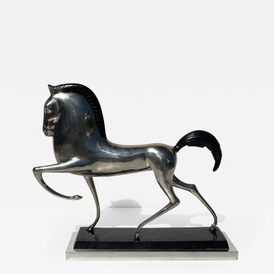 Boris Lovet Lorski Art Deco Style Etruscan Horse Sculpture