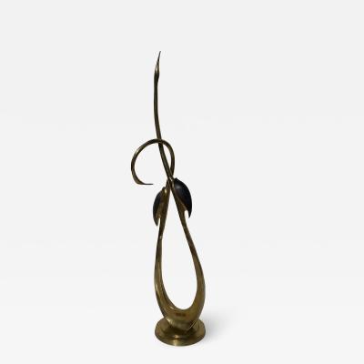 Boris Lovet Lorski Brass Cranes Sculpture by Boris Lovet Lorski