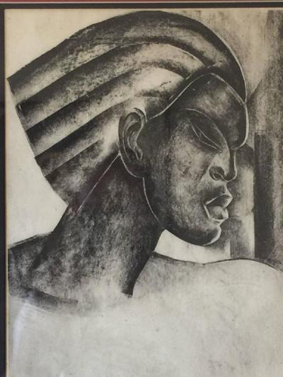 Boris Lovet Lorski Pair of Rare Signed Art Deco Lithographs by Boris Lovet Lorski