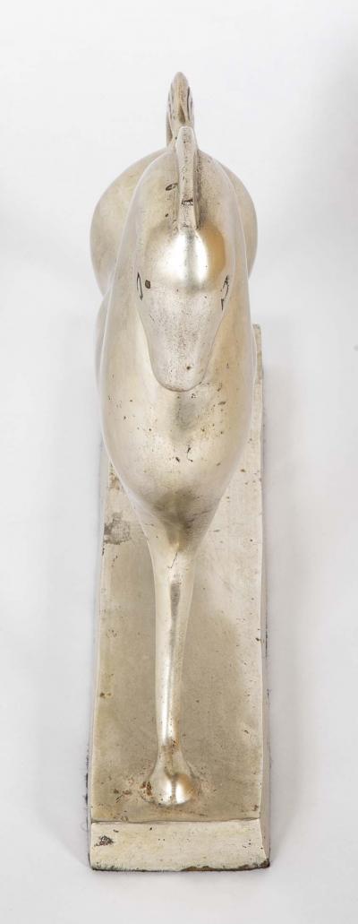Boris Lovet Lorski Silvered Art Deco Etruscan Horse