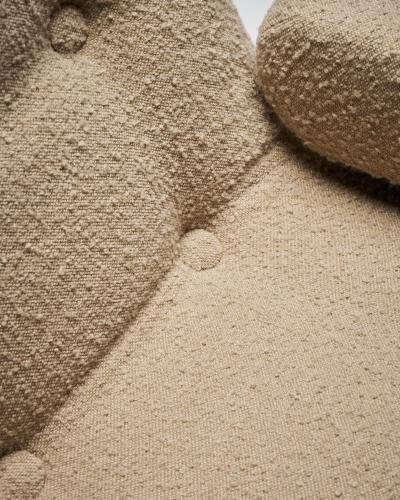 Boucle Swivel Armchair Europe c 1960