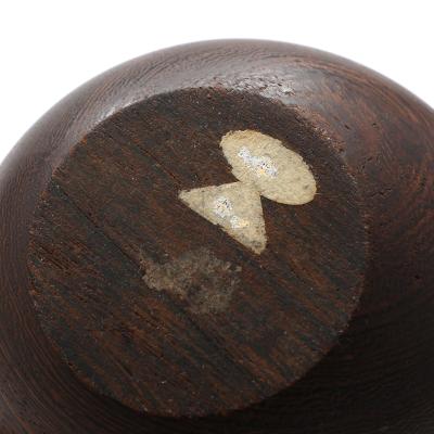 Bowl of Carved Wenge Denmark early 1960s