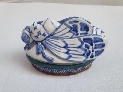 Box majolica very beautiful piece its tiny 