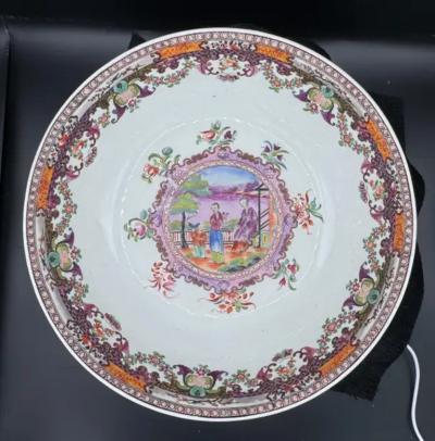 Boy in the Window pattern Punch Bowl