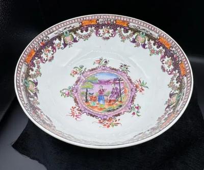 Boy in the Window pattern Punch Bowl