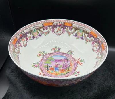 Boy in the Window pattern Punch Bowl