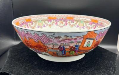 Boy in the Window pattern Punch Bowl