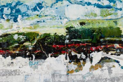 Brad Robertson American Contemporary Mixed Media Titled Untitled Ref 1771 