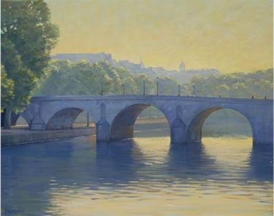 Bradley Stevens Morning on the Seine