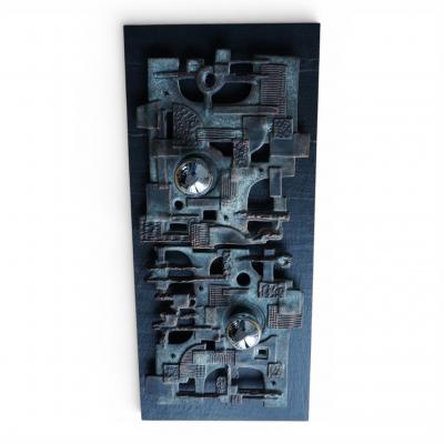 Brakelmann Becker brutalist wall lamp 1970