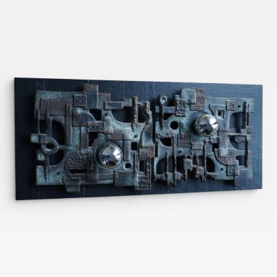 Brakelmann Becker brutalist wall lamp 1970