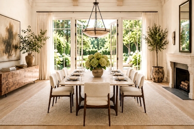 Brasilia Dining Table in Brazilian Rosewood Marble Brazil c 1965