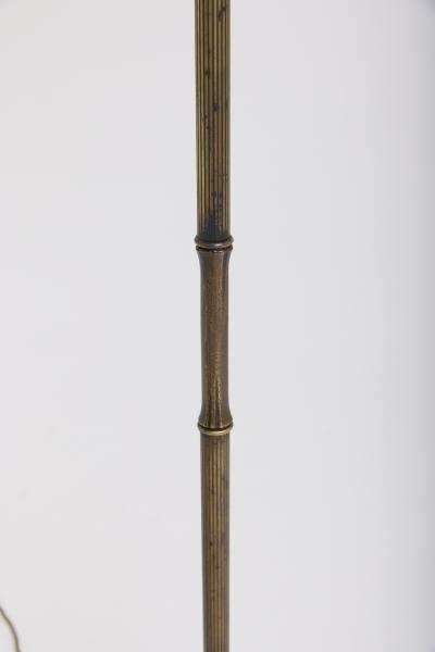 Brass Bamboo Floor Lamp