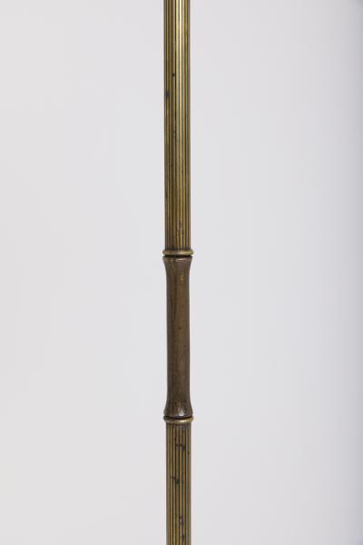Brass Bamboo Floor Lamp