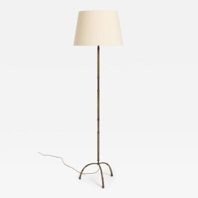 Brass Bamboo Floor Lamp