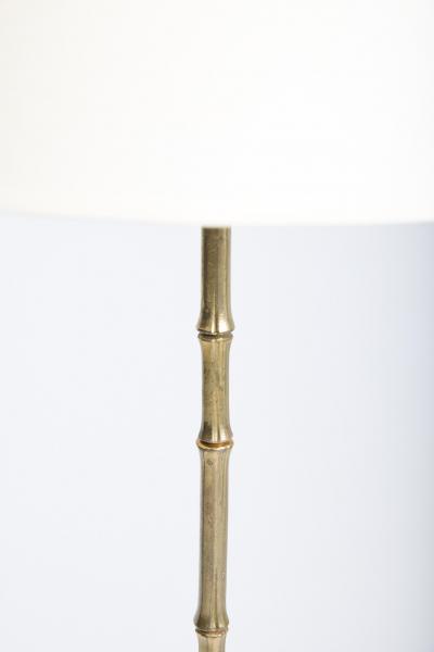 Brass Bamboo Floor Lamp