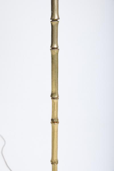 Brass Bamboo Floor Lamp
