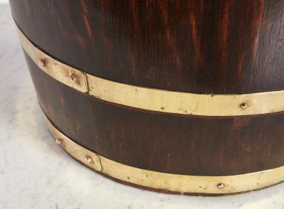 Brass Bound Rum Barrel