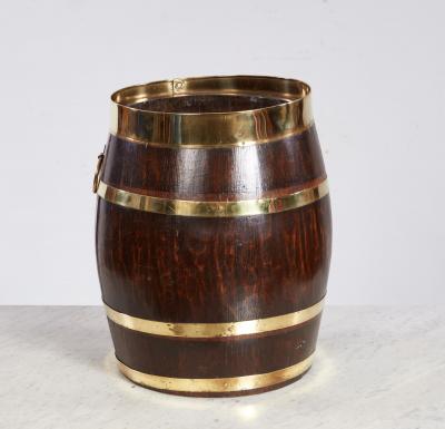 Brass Bound Rum Barrel