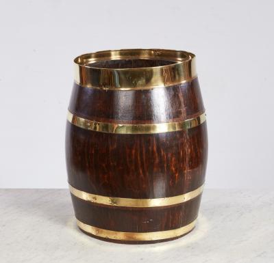 Brass Bound Rum Barrel