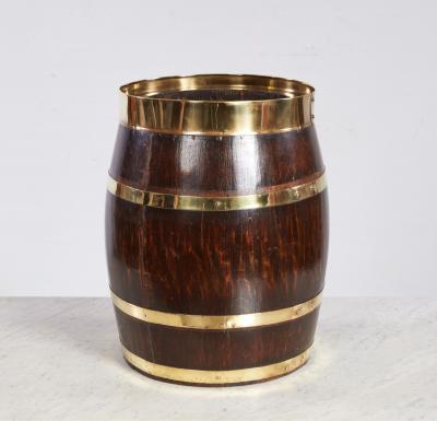 Brass Bound Rum Barrel