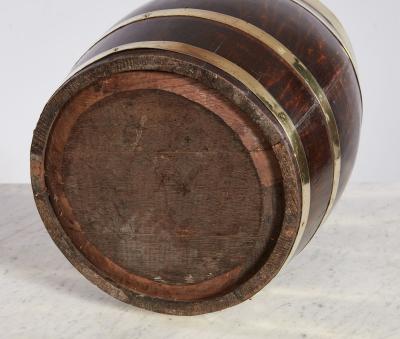 Brass Bound Rum Barrel