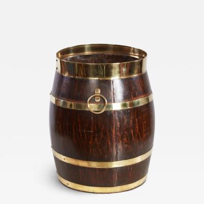 Brass Bound Rum Barrel